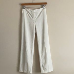 Jones New York Cream Trousers - Size 4